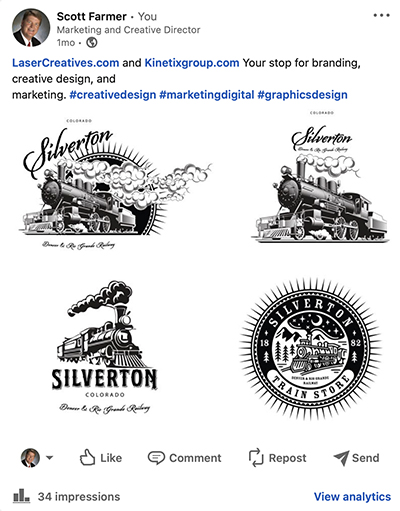 Social Media Marketing, logo branding